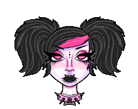 Creepy Cute Pink Sticker