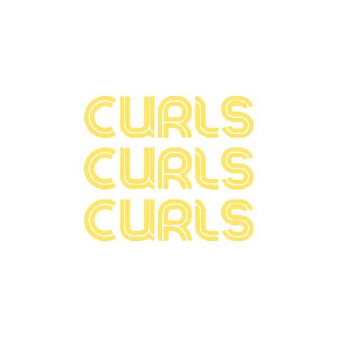 Curls Sticker by Olew Hair
