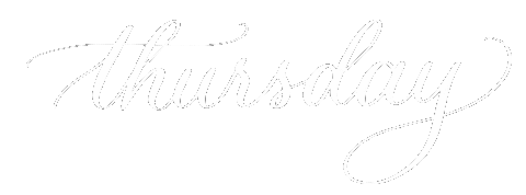 Thursday Sticker