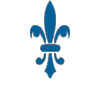 fleur de lis lvhs louisville high school louisville royals Sticker