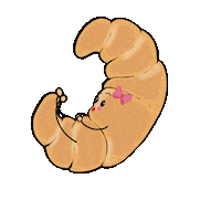 Croissant France Sticker