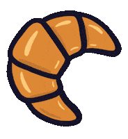 Croissant Pain Au Chocolat Sticker
