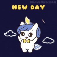 Rise And Shine Bu GIF by Brave Unicorn