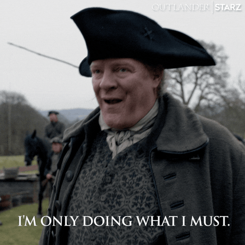 What I Must Chris Larkin GIF by Outlander