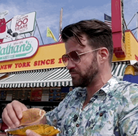 hungry hot dog GIF by 1st Look