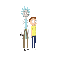 rick and morty television STICKER by imoji