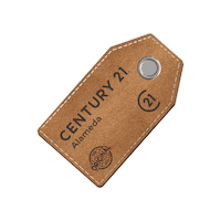 Alameda21 travel tag c21 century21 Sticker