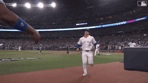 Scoring Blue Jays GIF by Toronto Blue Jays