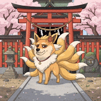 Shiba Inu Illustration GIF by Doge Pound