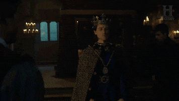 dismiss king philip GIF by HISTORY UK