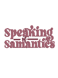 Speakingofsamantics slp speechtherapy speechtherapist speech language pathology Sticker