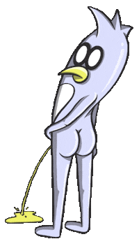 Birdsoup wow what lol ok Sticker