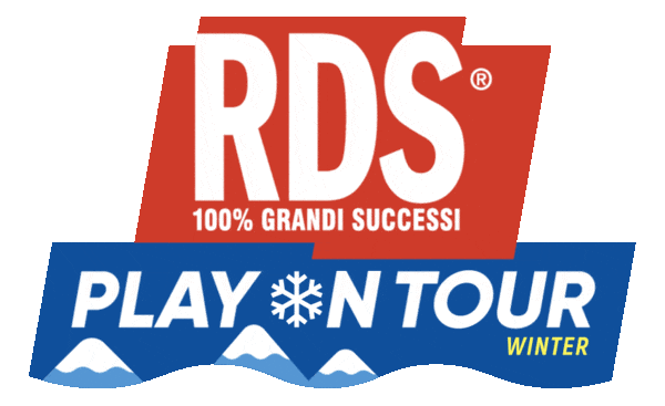 Rds Play On Tour Sticker by RDS 100% Grandi Successi