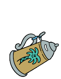 Oktoberfest Steven Harrington Sticker by Golden Road Brewing