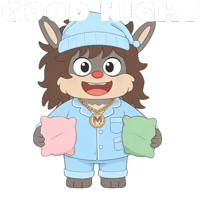 Good Night Love Sticker