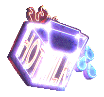 youlikehotmilk rock neon punk emo Sticker