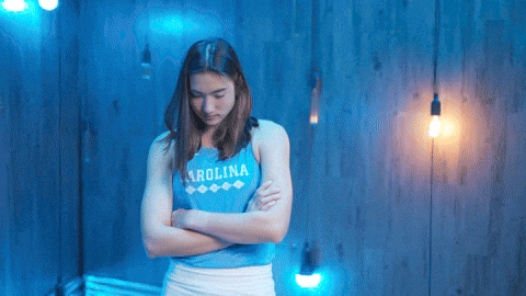 Look Up University Of North Carolina GIF by UNC Tar Heels
