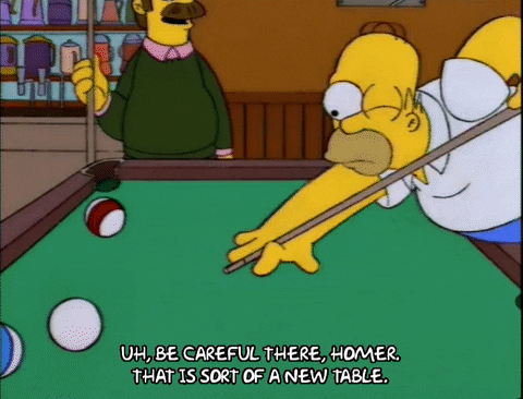Season 5 Billiards GIF by The Simpsons