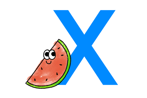 x alphabet GIF by Salad for President