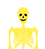 Lundbeatz trippy skeleton lund lundbeatz Sticker