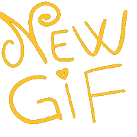 Orange Word Sticker