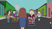 panic stealing GIF by South Park 