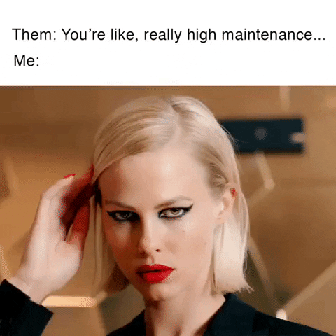 ilmakiage what makeup shock no way GIF