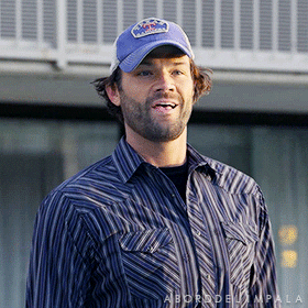 aborddelimpala giphyupload tongue jared padalecki walker GIF