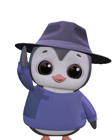 Sticker Hello Sticker by Pengu