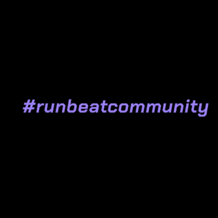 eatrunhike giphygifmaker runningcommunity runbeat run beat GIF