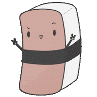 Spam Musubi Sushi Sticker