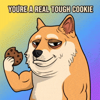Flexing Shiba Inu GIF by Doge Pound