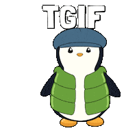Happy Lets Go Sticker by Pudgy Penguins