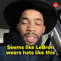 Lebron's hats