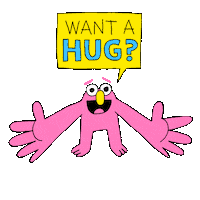 Health Hug Sticker by Seize the Awkward