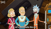 Partying Lets Go GIF by Adult Swim