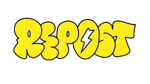 Bubble Repost Sticker