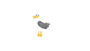 Sea Seagull Sticker by buesum_urlaub