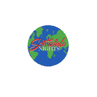 World Earth Sticker by Scottsdale Nights