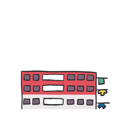 leiasplayworld singapore flat houses support local Sticker