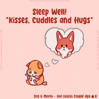 Sweet Dreams Kiss GIF by SoyandMochi