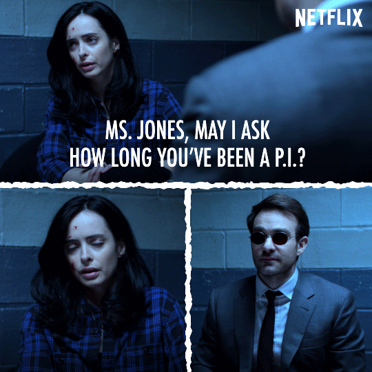 netflix netflix daredevil jessica jones matt murdock GIF