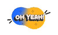 Oh Yeah Love Sticker