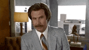 Ron Burgundy Anchorman GIF