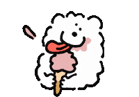 Dog Ice Sticker