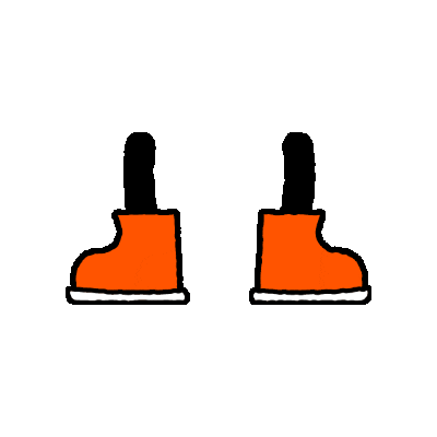 Character Body Sticker by everibiome