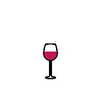Red Wine Cheers Sticker by GEILE WEINE