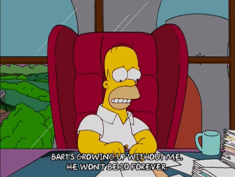 sad homer simpson GIF