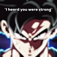 ZoltikDB goku dbz deltarune ultra instinct GIF