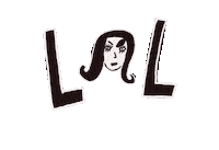 Lol By Kirsten Sticker by Kirsten Hurley